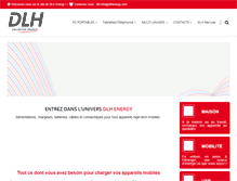 Tablet Screenshot of dlhpower.com